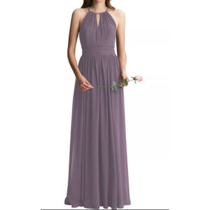 Levkoff Bridesmaids Gown Lilac Purple Full Length Formal Size 10